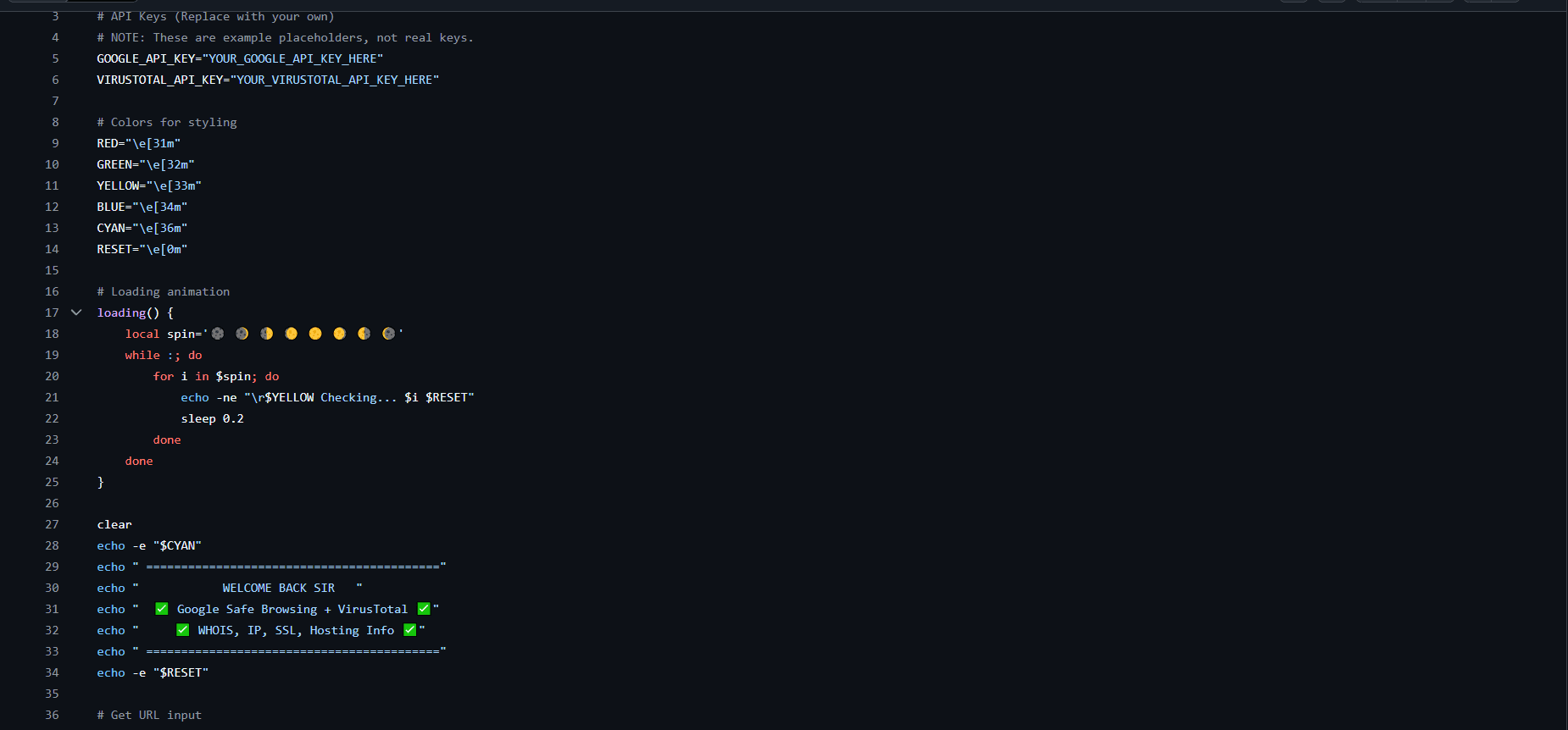 Links Scanner desktop preview