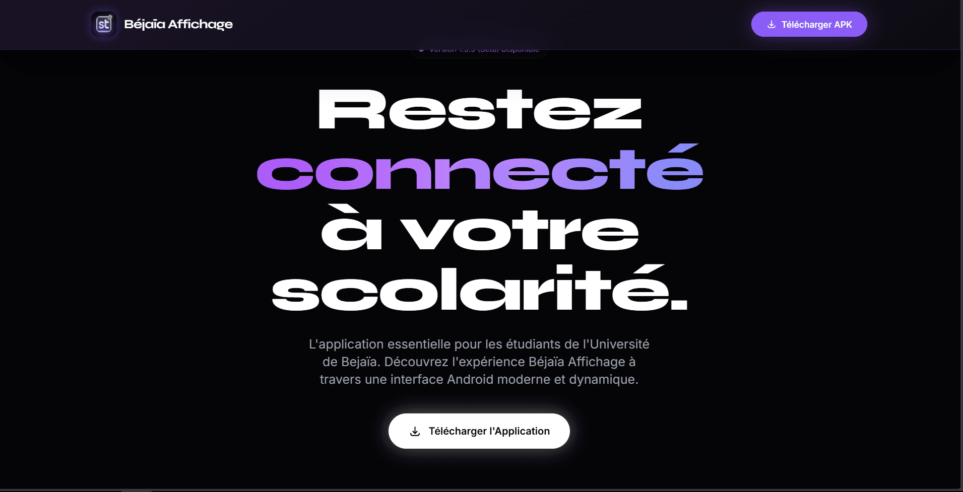 StAffichage V2 desktop screenshot 2